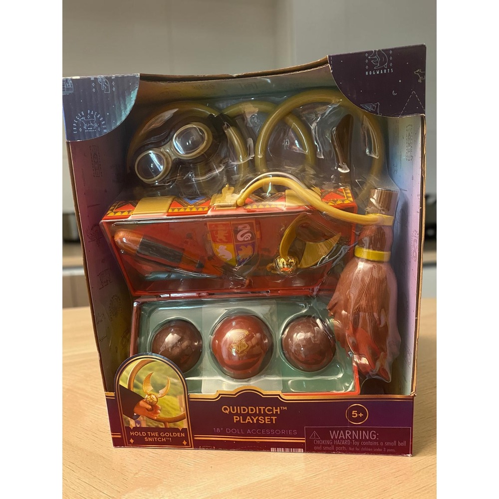 Harry Potter My Life Quidditch Playset Accessories For 18 Inch Doll NIB